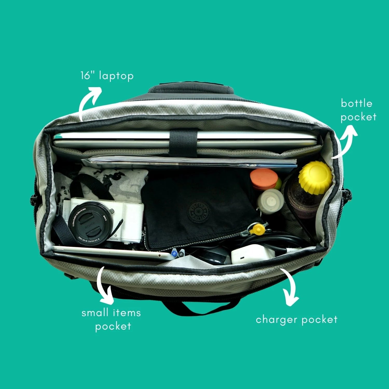 AHOOGAxVINCITA Nash Rack Bag with Klickfix Uniklip