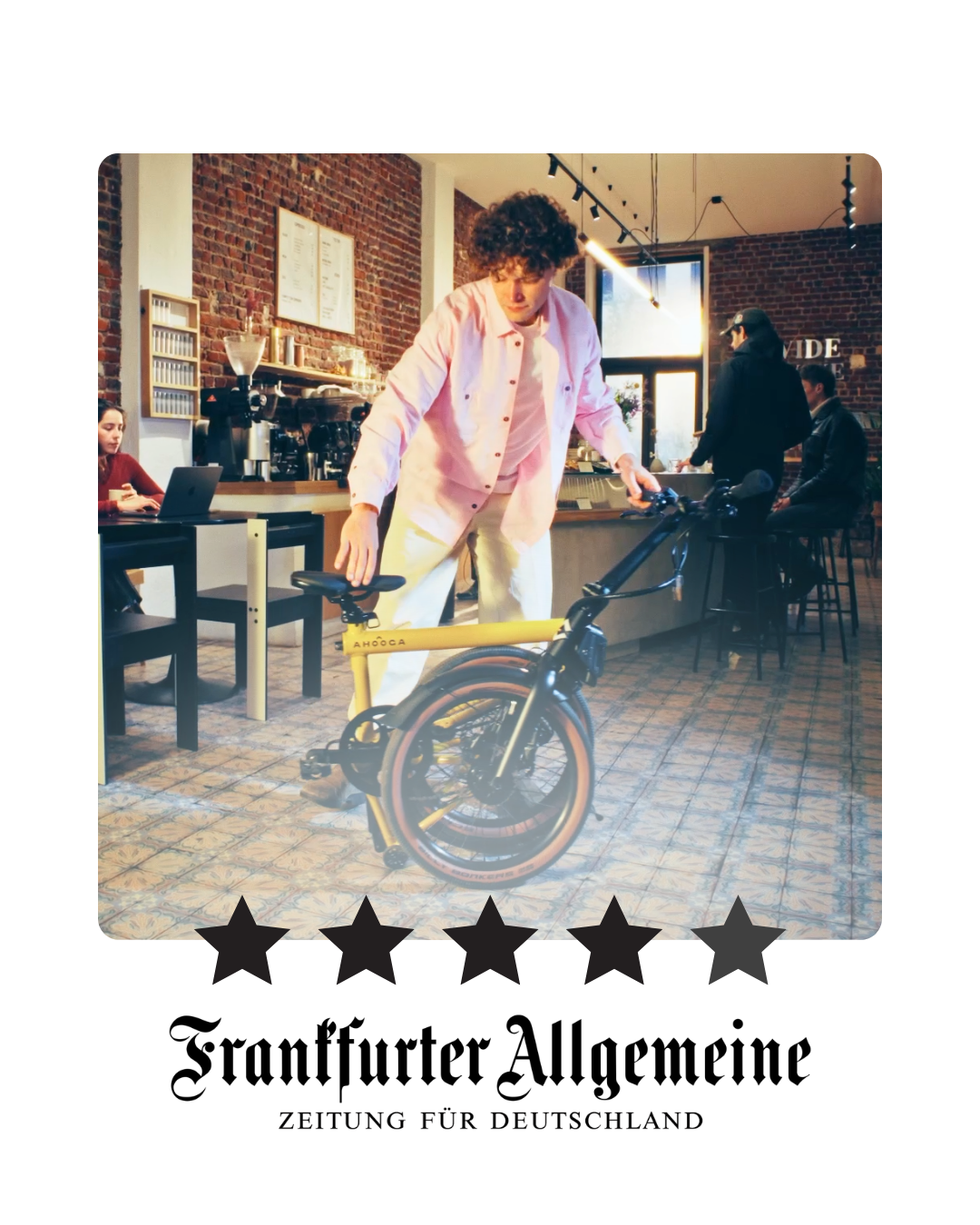 Frankfurter Allgemeine votes Max best folding bike on the market